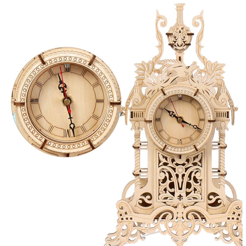 3D Pigeon Clock Wooden Puzzles Models Toys Assembling Set Construction Blocks for Teen Classic Adults 3D Bird Shape Timer Watch
3D Pigeon Clock Wooden Puzzles Models Toys Assembling Set Construction Blocks for Teen Classic Adults 3D Bird Shape Timer Watch