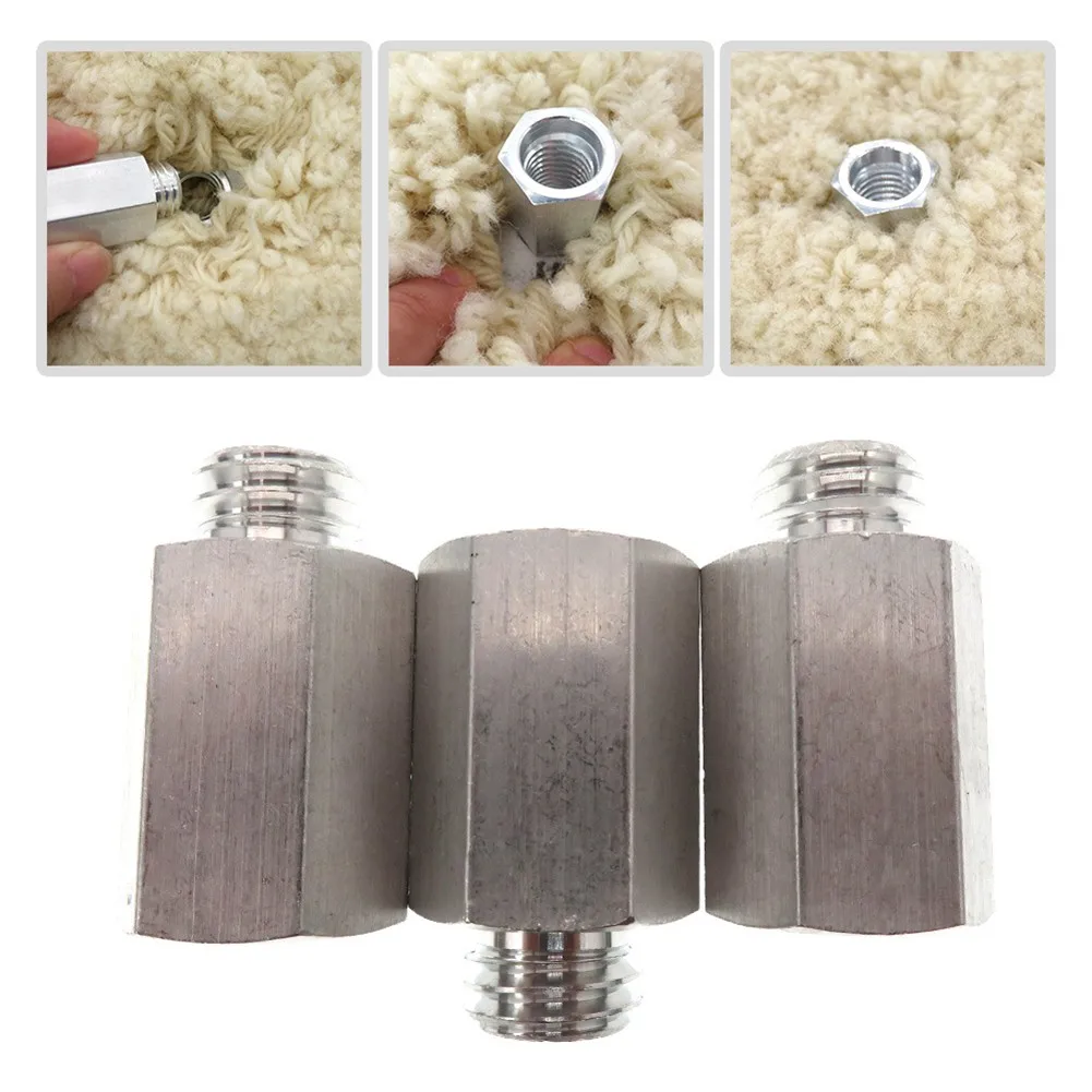 Efficiently Change Connecting Adapter with Extender Bolt Adapter for Angle Grinder Polisher Double Sided Wool Pad
Efficiently Change Connecting Adapter with Extender Bolt Adapter for Angle Grinder Polisher Double Sided Wool Pad