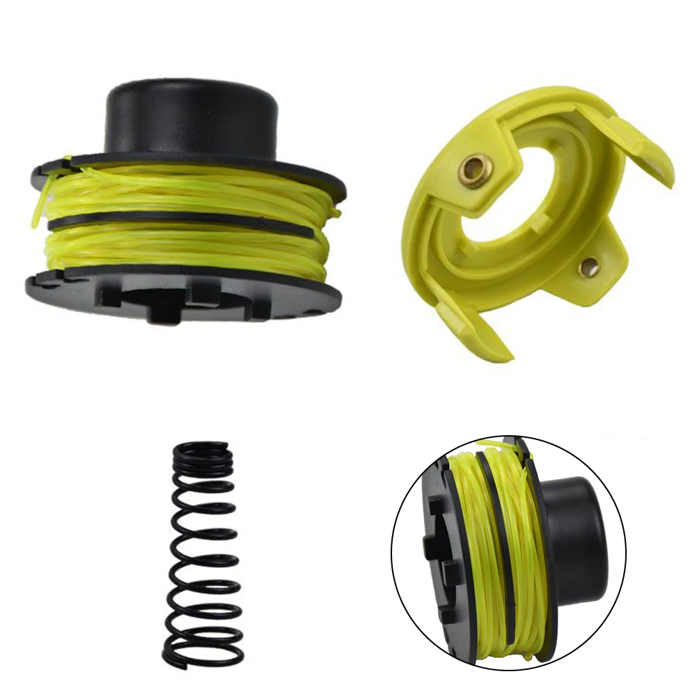 Trimmer Spool Line Kits For Ryobis RAC118 1.2mm Spool RLT3525S Trimmer Lawn Mower Replacements Spool Line And Cover Spring Sets
Trimmer Spool Line Kits For Ryobis RAC118 1.2mm Spool RLT3525S Trimmer Lawn Mower Replacements Spool Line And Cover Spring Sets