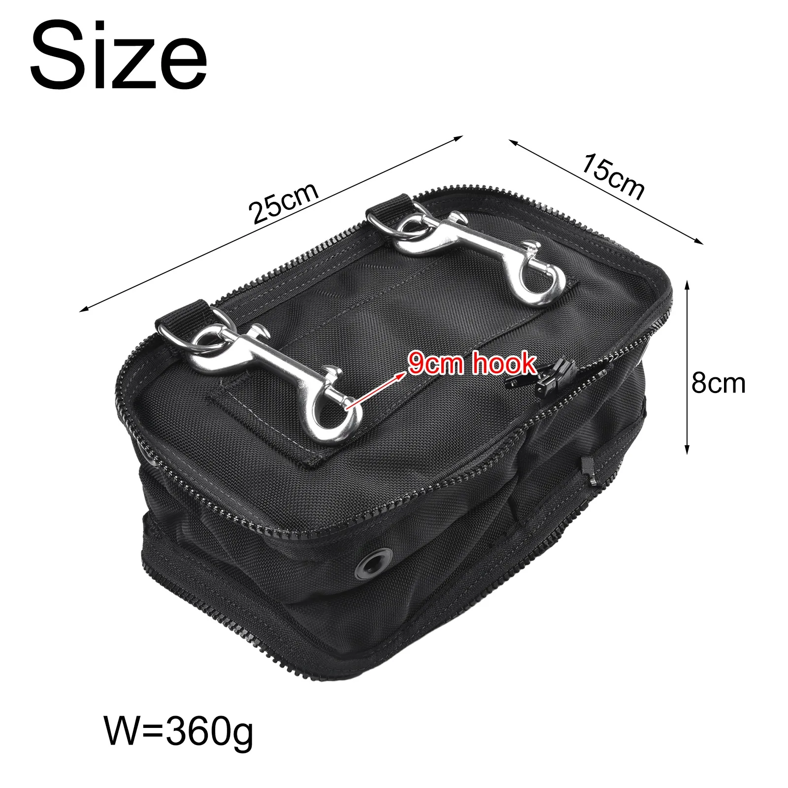 Hot Sale New Practical High Quality Sidemount Pouch Bag Storage Pouch Storage Pocket 1 Pc 25*15*8cm Accessories
Hot Sale New Practical High Quality Sidemount Pouch Bag Storage Pouch Storage Pocket 1 Pc 25*15*8cm Accessories