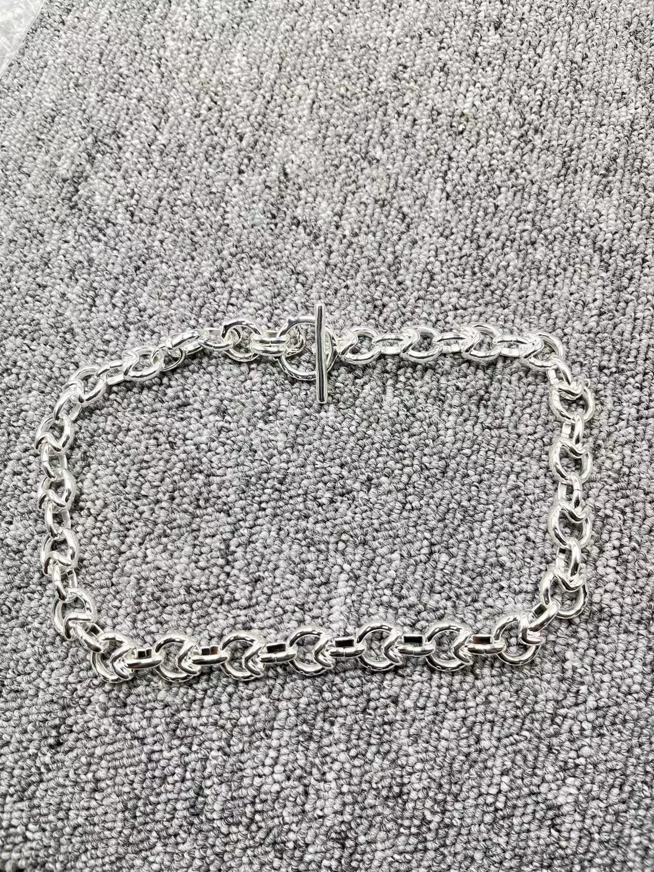 Europe and America Hot Sale High Quality Fashion Electroplated 925 Silver Exquisite Luxury Necklace Jewelry Gifts
Europe and America Hot Sale High Quality Fashion Electroplated 925 Silver Exquisite Luxury Necklace Jewelry Gifts