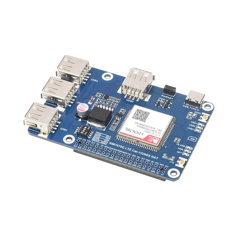 16FB Cat-1/GNSS HAT Несколько диапазонов Cat-1 Поддержка GNSS 3x USB2.0 Расширенный модуль
16FB Cat-1/GNSS HAT Несколько диапазонов Cat-1 Поддержка GNSS 3x USB2.0 Расширенный модуль