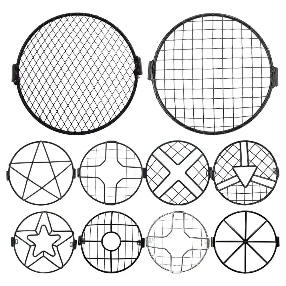 Universal Motorcycle Headlight Grill Cover Guard 6.5inch Motorbike Light Lamp Metal Cover Mesh Grill Mask for Honda CG125 GN125
Universal Motorcycle Headlight Grill Cover Guard 6.5inch Motorbike Light Lamp Metal Cover Mesh Grill Mask for Honda CG125 GN125