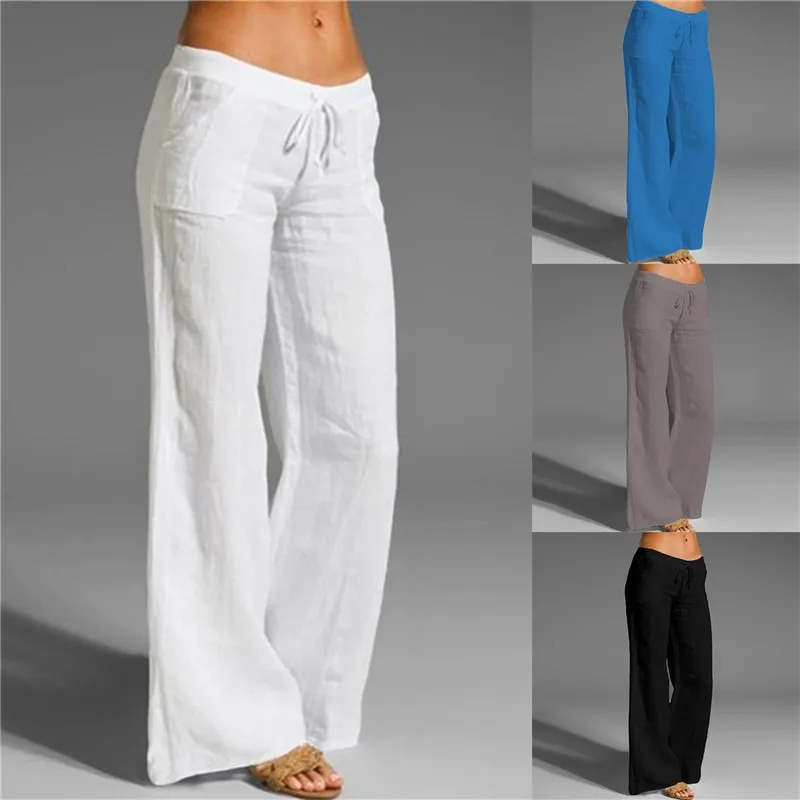Women Trousers Loose Straight All-Match Office Lady Pants 2023 Casual Simple Solid Color Comfortable Breathable Trouser
Women Trousers Loose Straight All-Match Office Lady Pants 2023 Casual Simple Solid Color Comfortable Breathable Trouser
