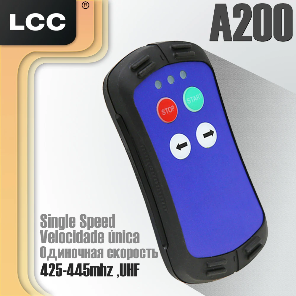 A200 LCC 2 Key Industrial Remote Control Universal IP66 Waterproof Controller For Electric Hoist And Overhead Car Tail Crane
A200 LCC 2 Key Industrial Remote Control Universal IP66 Waterproof Controller For Electric Hoist And Overhead Car Tail Crane