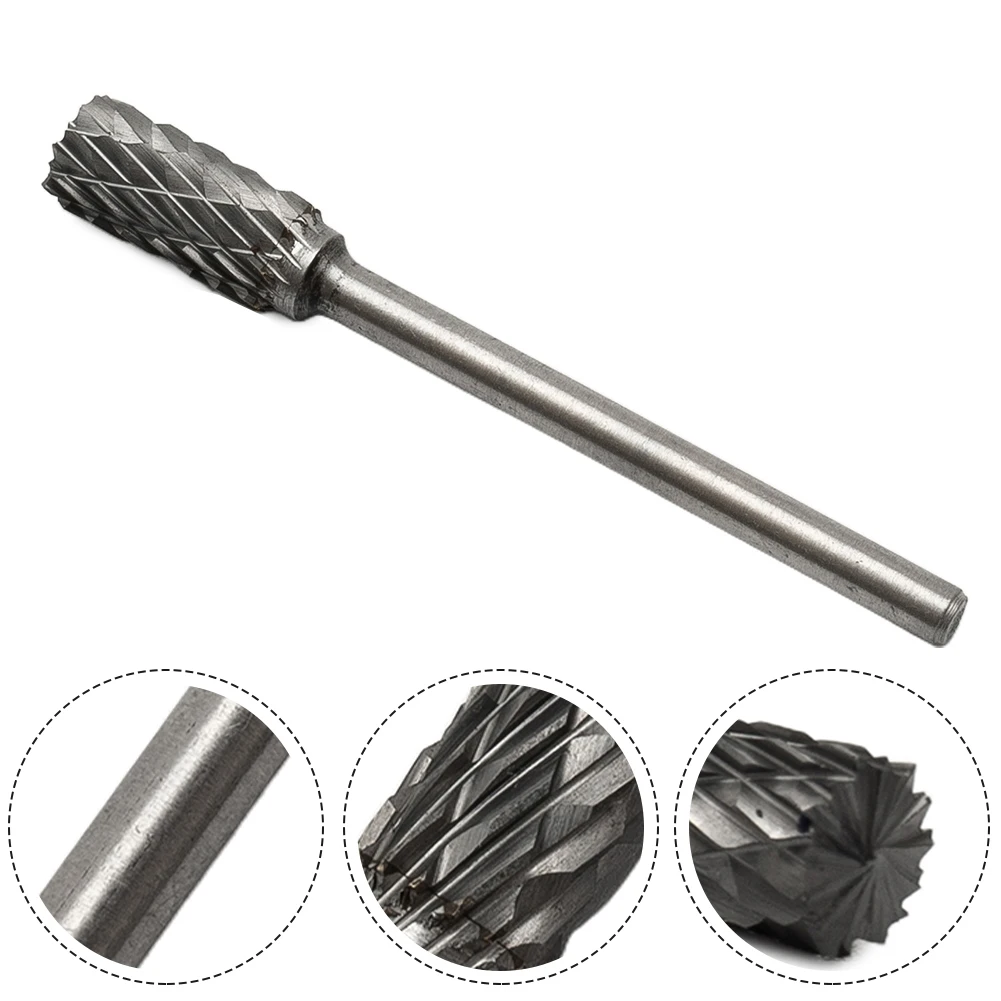 Durable Burrs Part 1pc 3mm Shank Compact Deburring Die Grinder Double Cut For Metalwork For Metalwork Functional
Durable Burrs Part 1pc 3mm Shank Compact Deburring Die Grinder Double Cut For Metalwork For Metalwork Functional