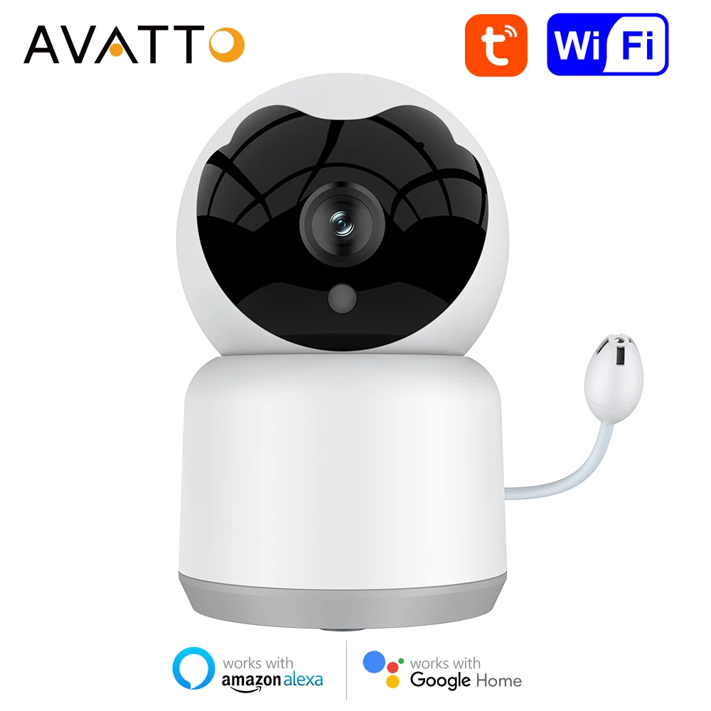 AVATTO Tuya WiFi Smart Baby Camera Surveillance Camera CCTV Camera Baby Monitor Cruise Monitoring Indoor Home Security
AVATTO Tuya WiFi Smart Baby Camera Surveillance Camera CCTV Camera Baby Monitor Cruise Monitoring Indoor Home Security