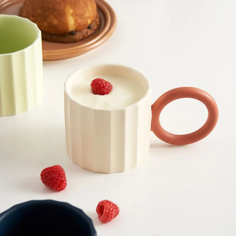 Ceramic Coffee Mug Big Handle Breakfast Tea Cups Tazas Kitchen Home Drinkware Taza Cup Birthday Gift Japanese Style Water Mugs
Ceramic Coffee Mug Big Handle Breakfast Tea Cups Tazas Kitchen Home Drinkware Taza Cup Birthday Gift Japanese Style Water Mugs
