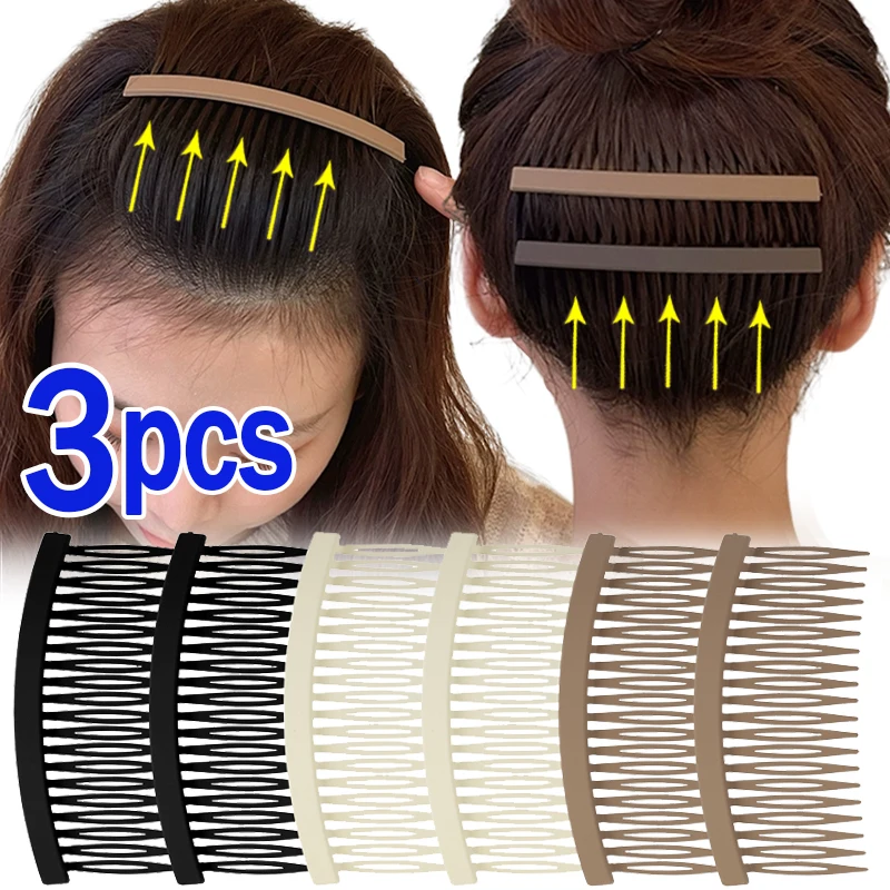 1/2/3 pcs DIY Blank Plastic Hair Clips Side Hair Comb 7 Teeth Hair Side Scrub Crushing Hair Finish Magic Hair Comb Hair Jewelry
1/2/3 pcs DIY Blank Plastic Hair Clips Side Hair Comb 7 Teeth Hair Side Scrub Crushing Hair Finish Magic Hair Comb Hair Jewelry