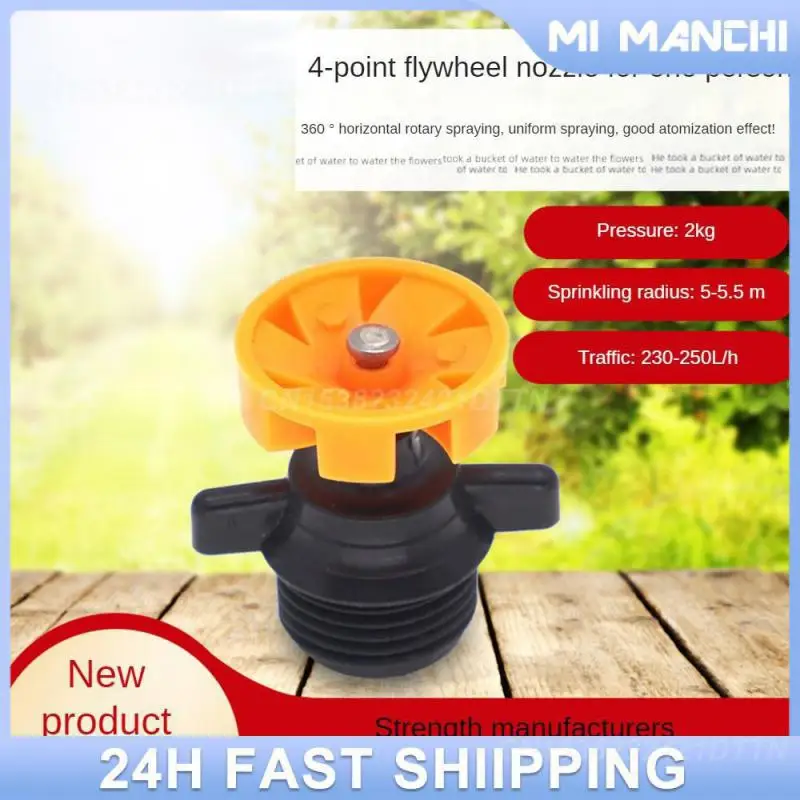 

Sprinkler Medium Distance 360° Rotation Watering Nozzle Garden Tools Flywheel Sprinkler Automatic Rain Garden Irrigation Plastic