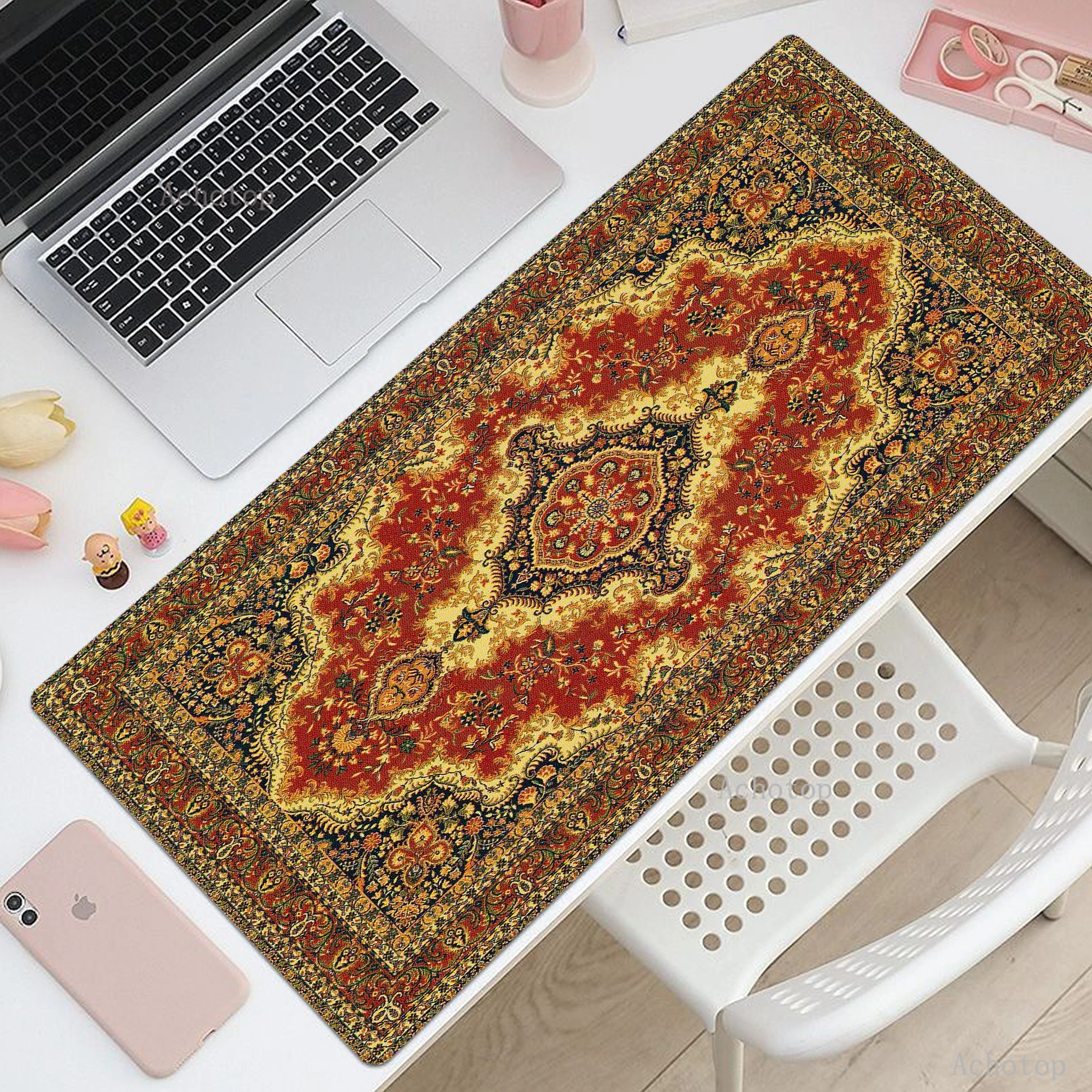 Persian Carpet Mouse Pad Large Computer Mousepad Game Rubber Desk Mat Gaming Accessories Keyboard Pads XXXL Oversiaze Mouse Mats
Persian Carpet Mouse Pad Large Computer Mousepad Game Rubber Desk Mat Gaming Accessories Keyboard Pads XXXL Oversiaze Mouse Mats