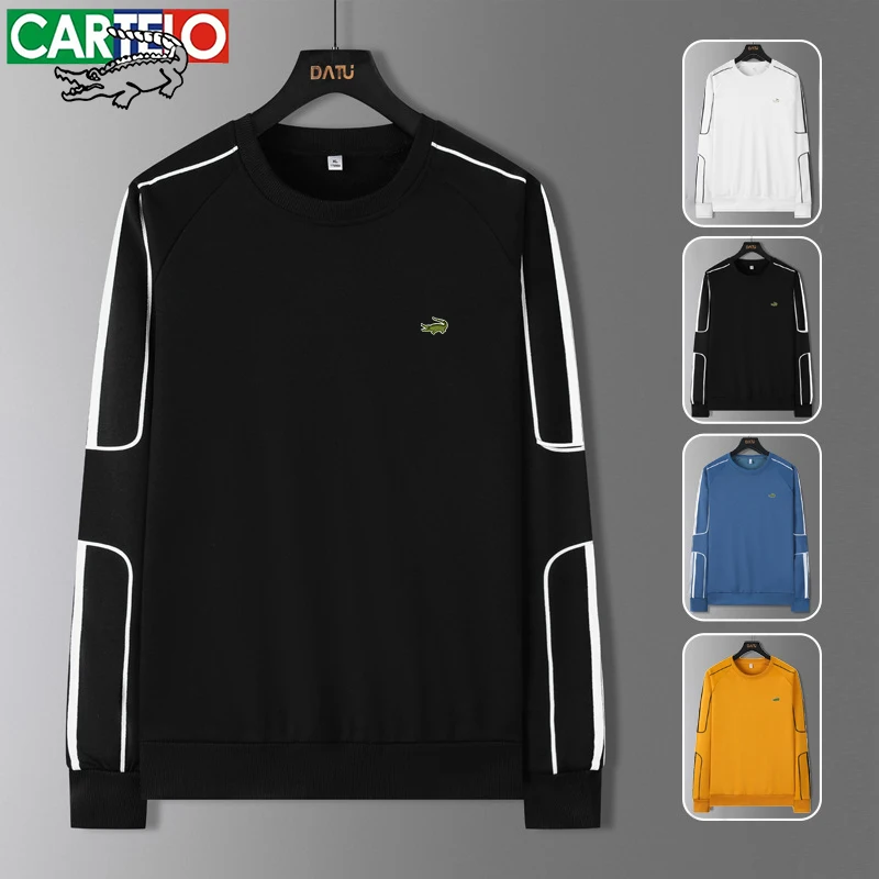 Four Seasons Men's Versatile Genuine High Quality Loose Pullover Top Comfortable Fashion Casual 2022 New Men's Wear
Four Seasons Men's Versatile Genuine High Quality Loose Pullover Top Comfortable Fashion Casual 2022 New Men's Wear