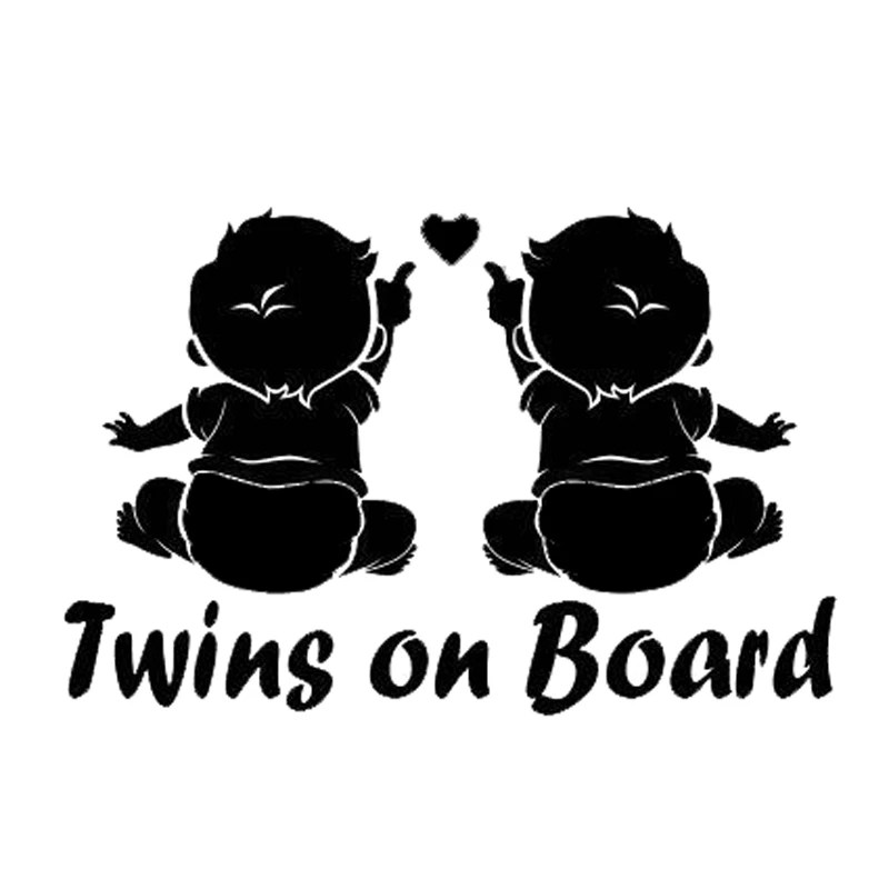Twins on Board Warning Car Sticker Waterproof Decal Laptop Truck Motorcycle Auto Accessories Decoration PVC,19cm*12cm
Twins on Board Warning Car Sticker Waterproof Decal Laptop Truck Motorcycle Auto Accessories Decoration PVC,19cm*12cm