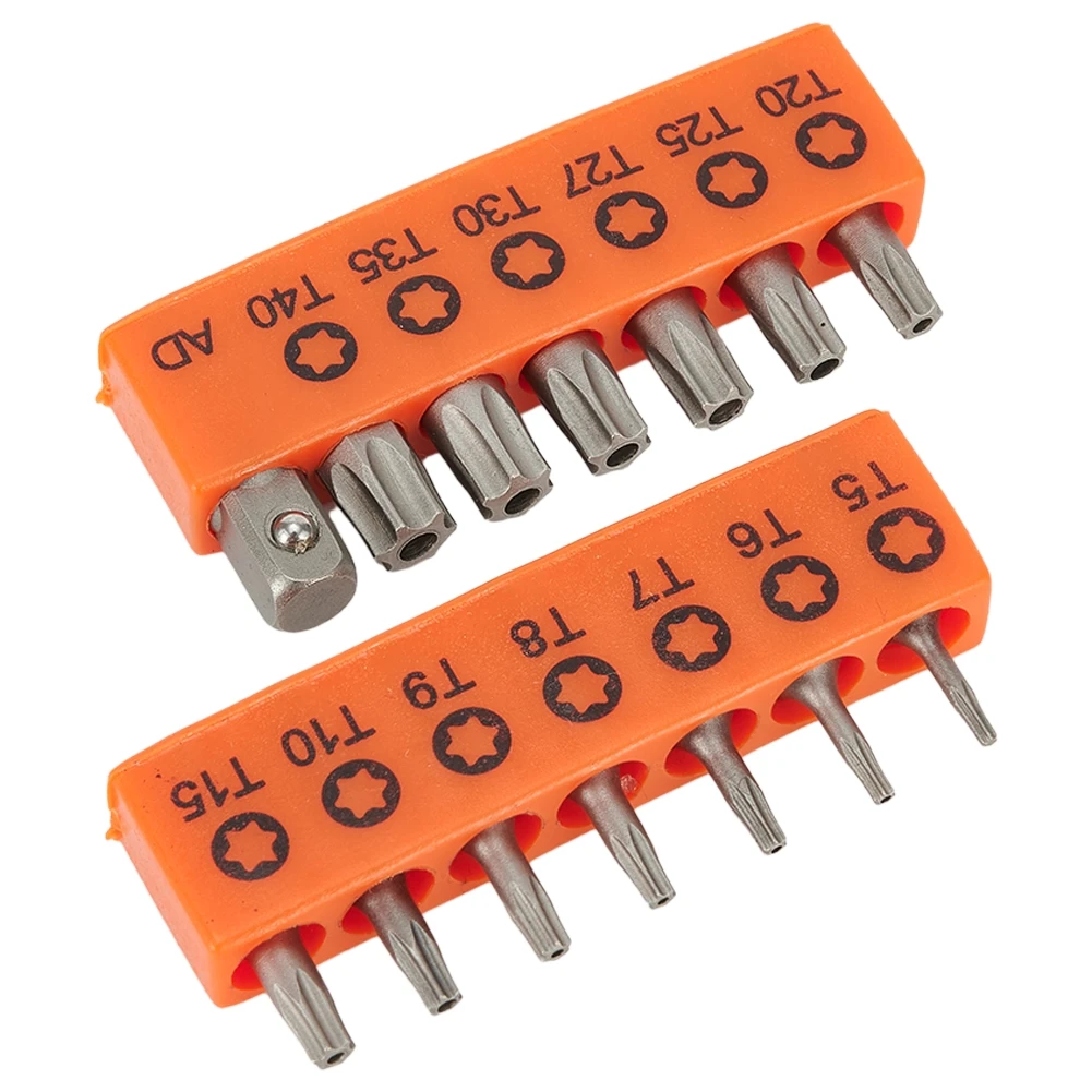 14pcs Set 25mm Torx Screwdriver Bits With Hole T5-T40 Electric Screw Driver 1/4 Inch Socket Wrench Adapter Extension
14pcs Set 25mm Torx Screwdriver Bits With Hole T5-T40 Electric Screw Driver 1/4 Inch Socket Wrench Adapter Extension