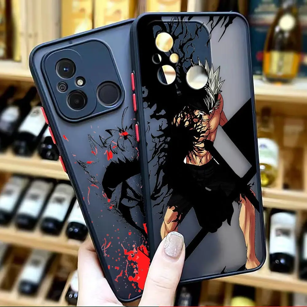 Matte Phone Case for Redmi A1 K40 GAMING K30 K30S K20 10X 10C 10 9C 9T 9A 9 8 7 6 5 PRO 4G 5G Case Funda Anime Asta Black Clover
Matte Phone Case for Redmi A1 K40 GAMING K30 K30S K20 10X 10C 10 9C 9T 9A 9 8 7 6 5 PRO 4G 5G Case Funda Anime Asta Black Clover
