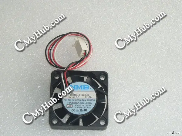 3-контактный охлаждающий вентилятор для NMB 1604KL-01W-B49 L00 DC5V 0.16A 4010 4 см 40 мм 40x40x10 мм 1604KL-01W-B49 L00
3-контактный охлаждающий вентилятор для NMB 1604KL-01W-B49 L00 DC5V 0.16A 4010 4 см 40 мм 40x40x10 мм 1604KL-01W-B49 L00