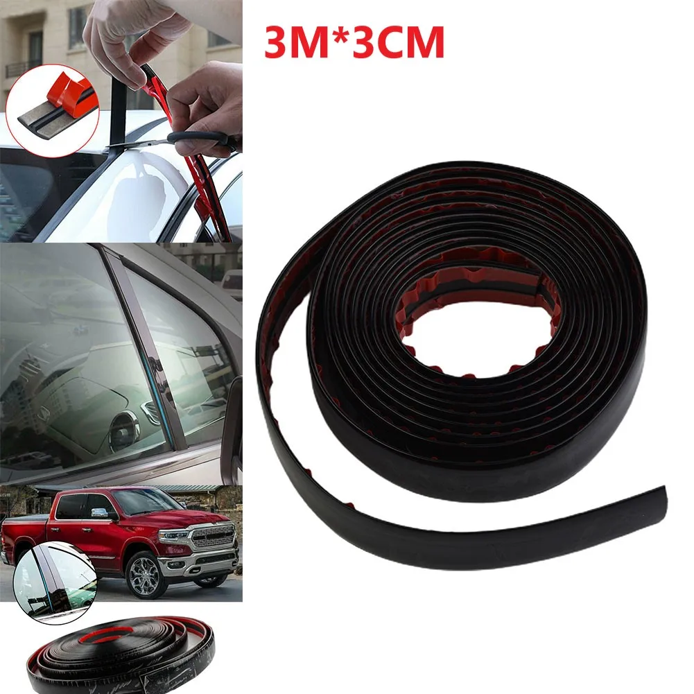 Black Finish Car Door Side Tailgate Decorative Protection Strip 10 Feet Vehicle Decoration Strips
Black Finish Car Door Side Tailgate Decorative Protection Strip 10 Feet Vehicle Decoration Strips