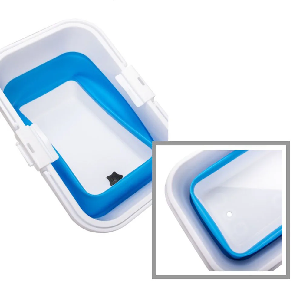Folding Water Bucket White Folded Garden Hard Large Capacity Light Outdoor Portable Press-type Buckle Brand New
Folding Water Bucket White Folded Garden Hard Large Capacity Light Outdoor Portable Press-type Buckle Brand New
