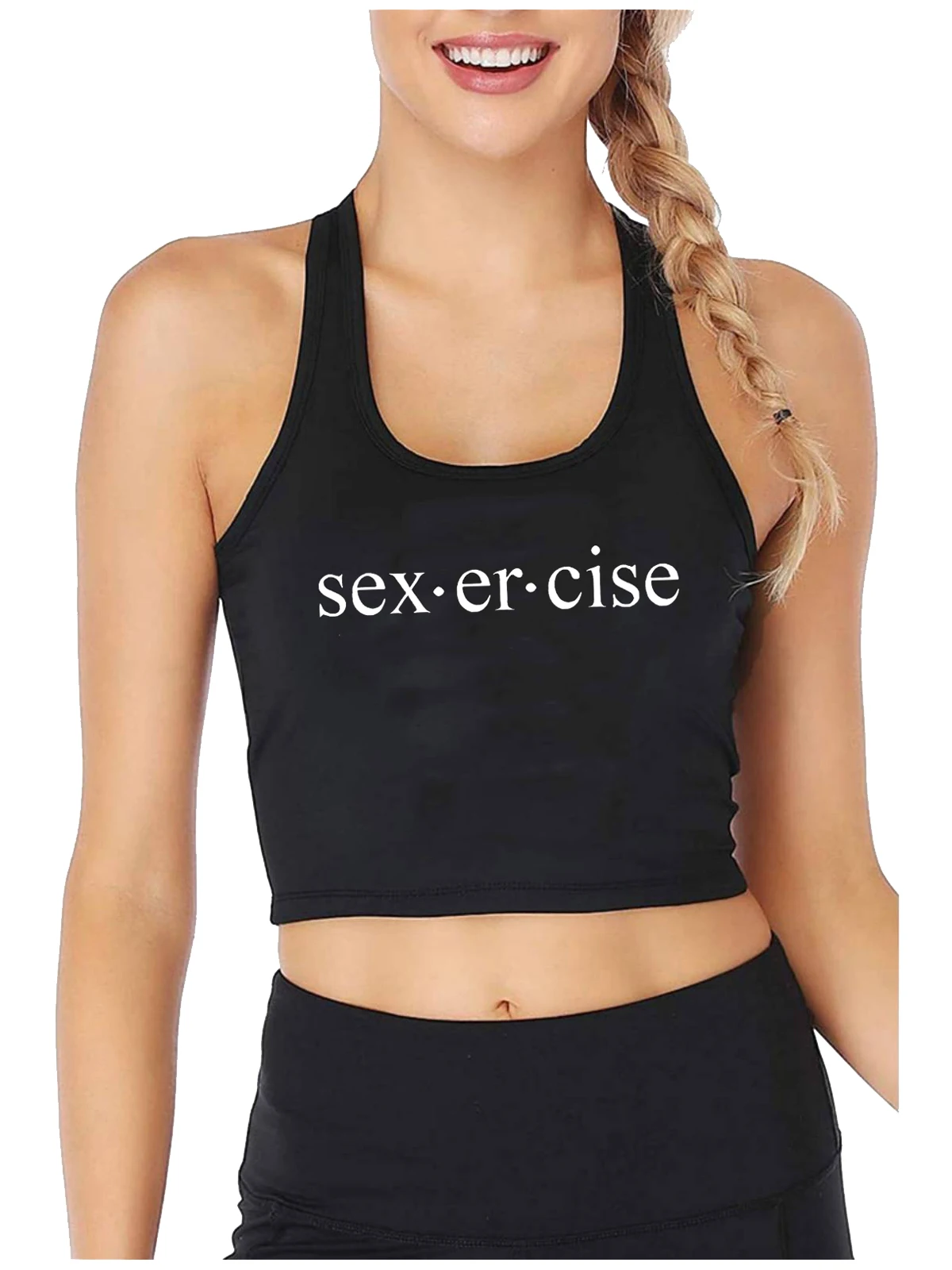 Lasting Charm Humorous Flirtation Design Tank Tops Hotwife Submissive Sexy Slim Fit Crop Top Swinger Naughty Camisole
Lasting Charm Humorous Flirtation Design Tank Tops Hotwife Submissive Sexy Slim Fit Crop Top Swinger Naughty Camisole