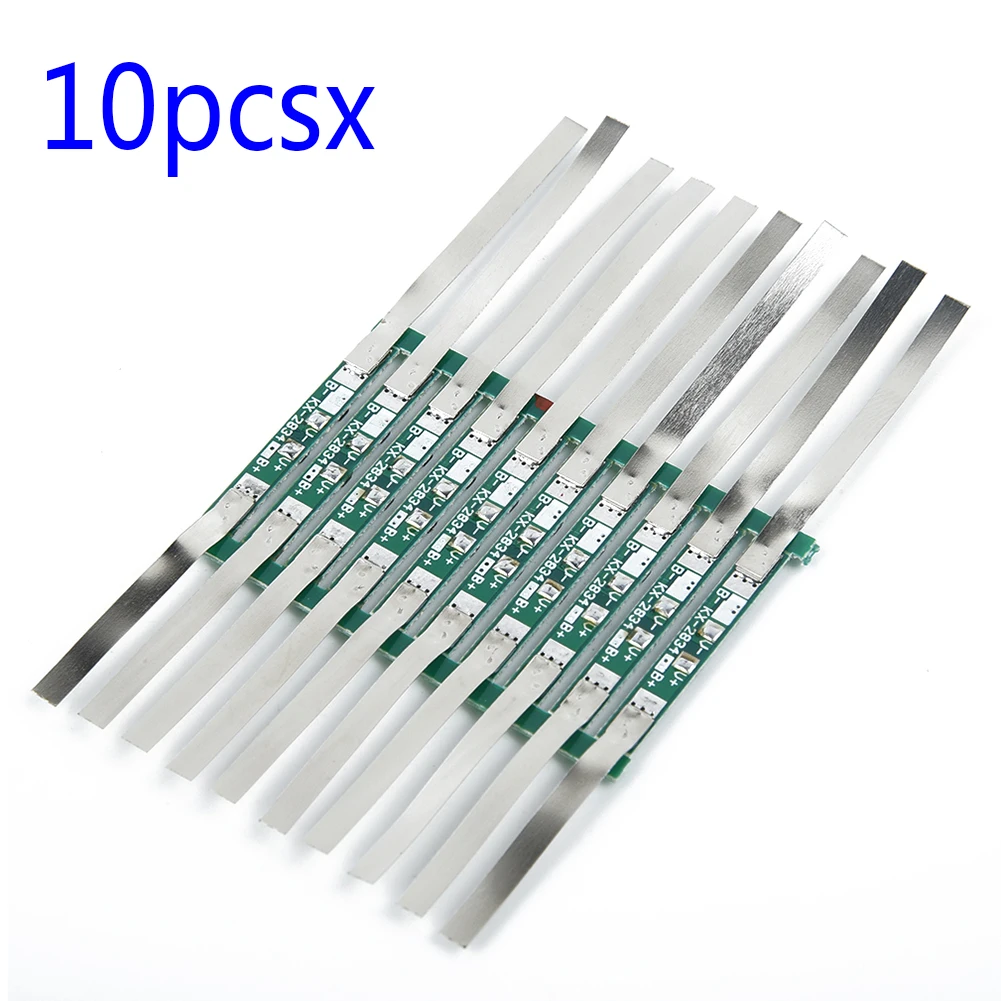 10Pcs 3.7V 3A Protection Board For 18650 Li-Ion Lithium Battery With Solder Belt Over Charge Battery Protection Board
10Pcs 3.7V 3A Protection Board For 18650 Li-Ion Lithium Battery With Solder Belt Over Charge Battery Protection Board