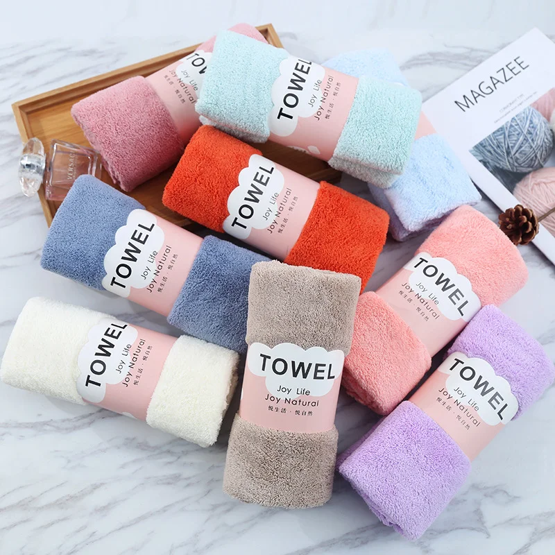 1 pcs Microfiber Towel Household Bathroom Face Towel Solid Color Quick Dry Hair Towel Womens Hand Towel Absorbent Face Towel
1 pcs Microfiber Towel Household Bathroom Face Towel Solid Color Quick Dry Hair Towel Womens Hand Towel Absorbent Face Towel