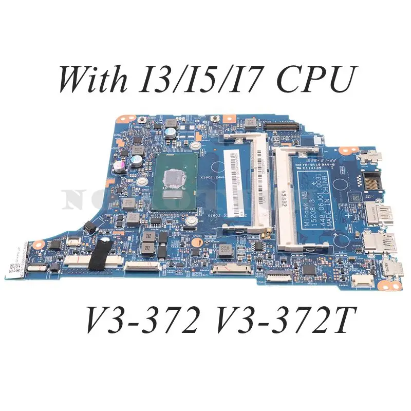 

15208-3 448.06J01.0031 448.06J04.0021 448.06J05.0021 For ACER V3-372 V3-372T Laptop Motherboard With I3/I5/I7 CPU DDR3L