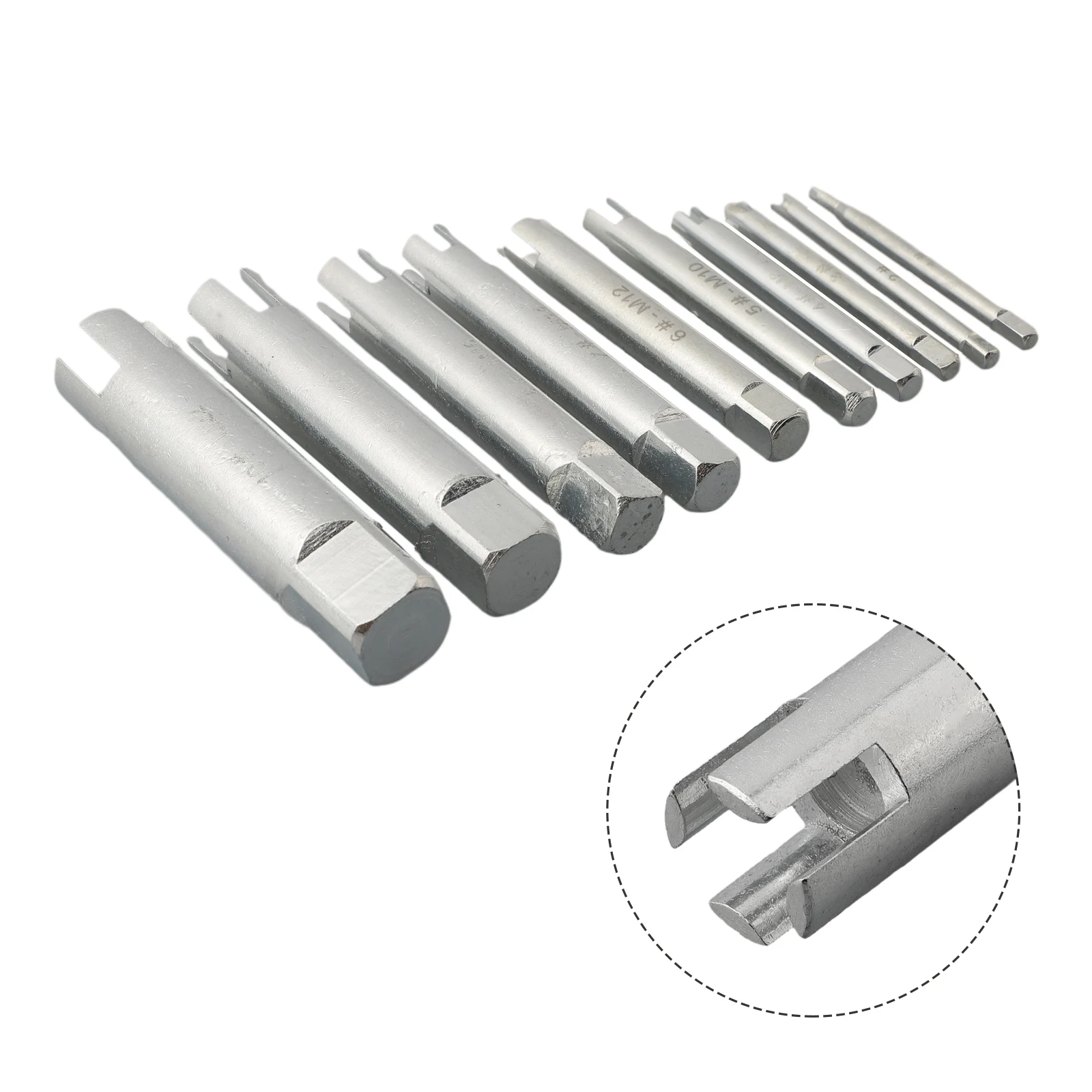 10pcs M4-M22 Screw Tap Extractor Steel Broken Head Taps Remover Stripped Screw Tap Extractor Set Screw Remover Tools Drill Bits
10pcs M4-M22 Screw Tap Extractor Steel Broken Head Taps Remover Stripped Screw Tap Extractor Set Screw Remover Tools Drill Bits