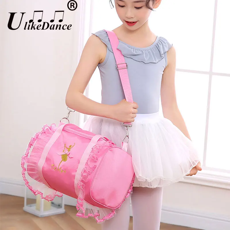 UlikeDance Pink Lace Girl Dance Bag for Girls Embroidered Dance Ballet Bag Children Ballerina Bag Kid Gymnastics Backpack
UlikeDance Pink Lace Girl Dance Bag for Girls Embroidered Dance Ballet Bag Children Ballerina Bag Kid Gymnastics Backpack