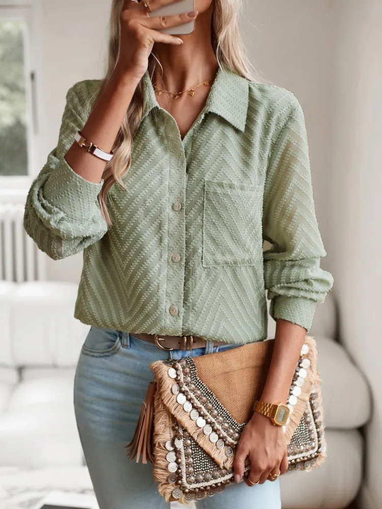 2023 Striped Mesh Long Sleeve White Women Shirts Blouse Elegant Lace Single Breasted Blue Blouse Office Lady Blouse korean Style
2023 Striped Mesh Long Sleeve White Women Shirts Blouse Elegant Lace Single Breasted Blue Blouse Office Lady Blouse korean Style