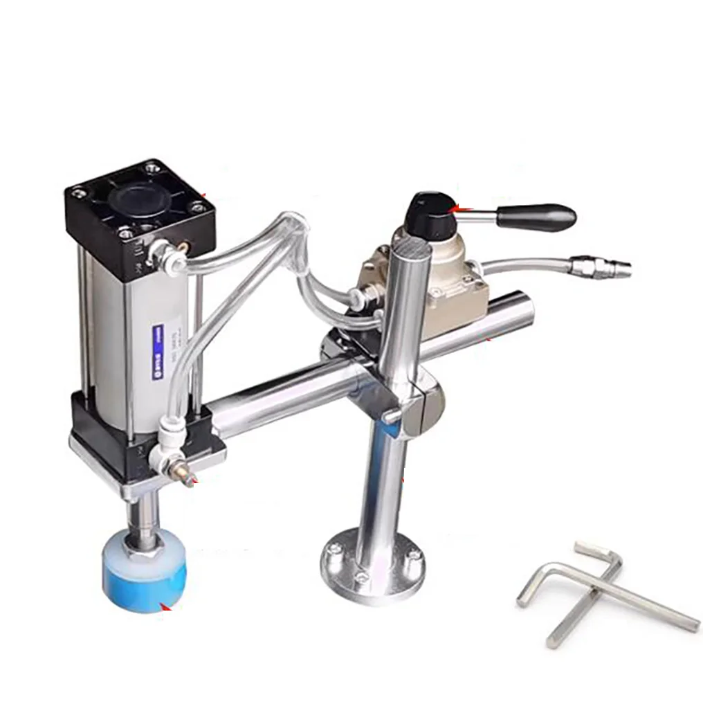 

Woodworking Precision Sliding Table Saw Presser Pneumatic Cylinder End Mill Press Fixing Bracket