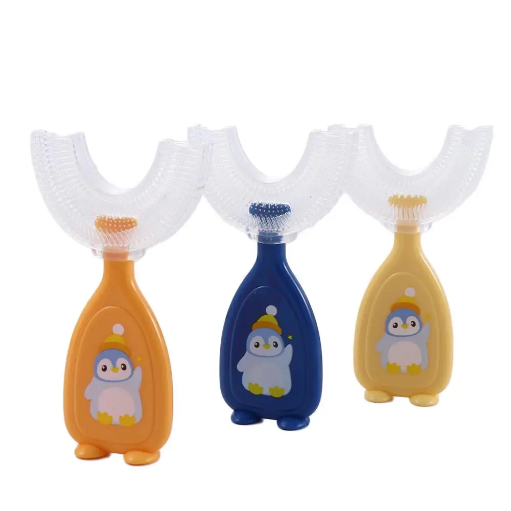 Kids Teeth Whitening Food Grade Material Cartoon Teeth Cleaner Children Silicone Toothbrush Oral Care U-shape Baby Toothbrush
Kids Teeth Whitening Food Grade Material Cartoon Teeth Cleaner Children Silicone Toothbrush Oral Care U-shape Baby Toothbrush