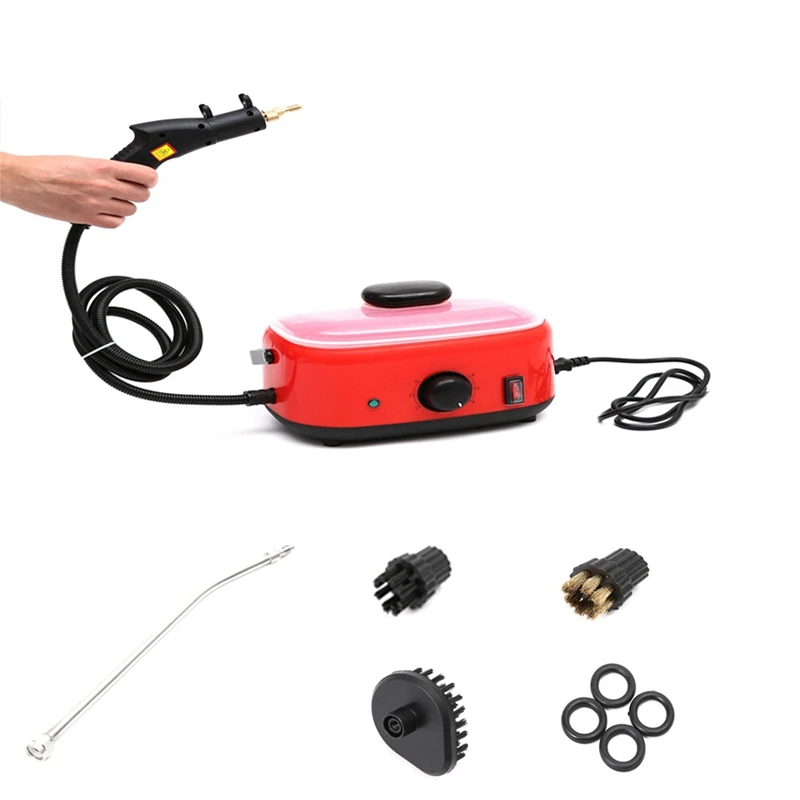 Household Portable High-Pressure Handheld Steam Machine Is High-Temperature Steam Cleaner For Kitchen Bathroom US Plug
Household Portable High-Pressure Handheld Steam Machine Is High-Temperature Steam Cleaner For Kitchen Bathroom US Plug