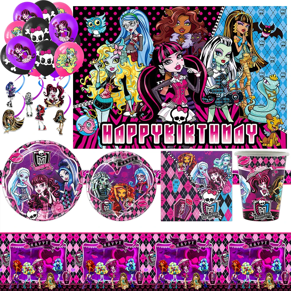 Disney Monster Doll Spirit High School Birthday Party Decorative Disposable Tableware Background Balloon Baby Shower Girl Gift
Disney Monster Doll Spirit High School Birthday Party Decorative Disposable Tableware Background Balloon Baby Shower Girl Gift