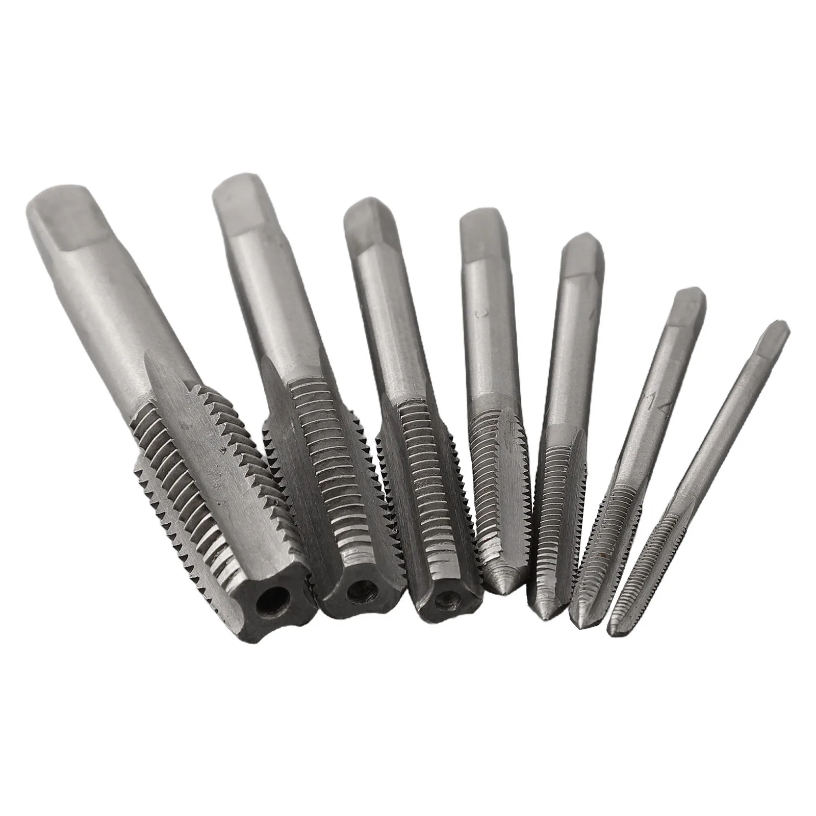 Spiral Pointed Tap Tap Drill Bits Right Hand Screw Thread Tap Straight Fluted 7PCS For Processing Replacement HSS
Spiral Pointed Tap Tap Drill Bits Right Hand Screw Thread Tap Straight Fluted 7PCS For Processing Replacement HSS