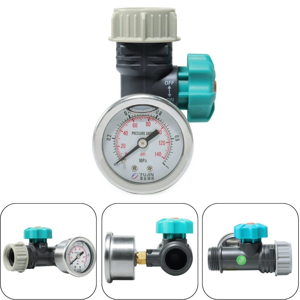 Adjustable Water Pressure Reducer with Gauge Meter Automatic Water Pressure Regulator Valve For Garden Irrigation
Adjustable Water Pressure Reducer with Gauge Meter Automatic Water Pressure Regulator Valve For Garden Irrigation