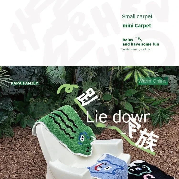 1pc Cartoon Animals Imitation Cashmere Non-slip Mat Carpet Thin Absorbent Bath Mat Washable Shower Bathroom Home Decoration Gift 1pc Cartoon Animals Imitation Cashmere Non-slip Mat Carpet Thin Absorbent Bath Mat Washable Shower Bathroom Home Decoration Gift