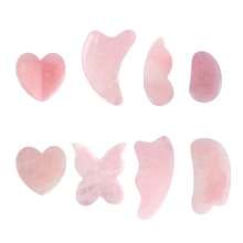 8 Piece Handmade Natural Rose Quartz Scraping Board Scraping Massage Tool Scraping Board GuaSha Facial Tool Set Facial Skin Care
8 Piece Handmade Natural Rose Quartz Scraping Board Scraping Massage Tool Scraping Board GuaSha Facial Tool Set Facial Skin Care