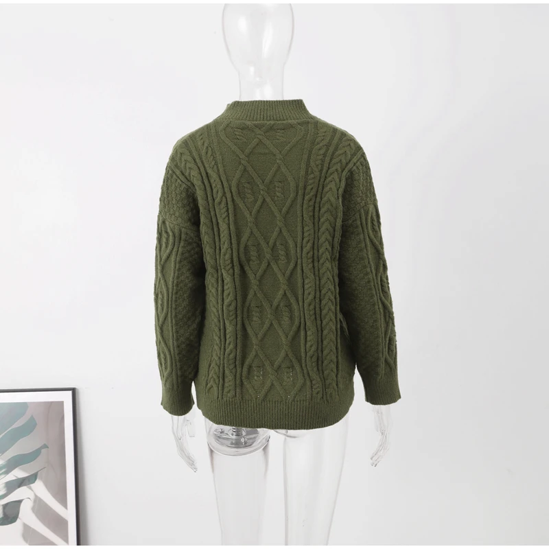 Thick Twisted Sweater Women Autumn Long Sleeve O-neck Female Knitted Pullover Solid Casual Loose Lady Knitwear Tops 15 Mallzona S529c67cc85f44984a40f53160b3cefbez Thick Twisted Sweater Women Autumn Long Sleeve O-neck Female Knitted Pullover Solid Casual Loose Lady Knitwear Tops Mallzona