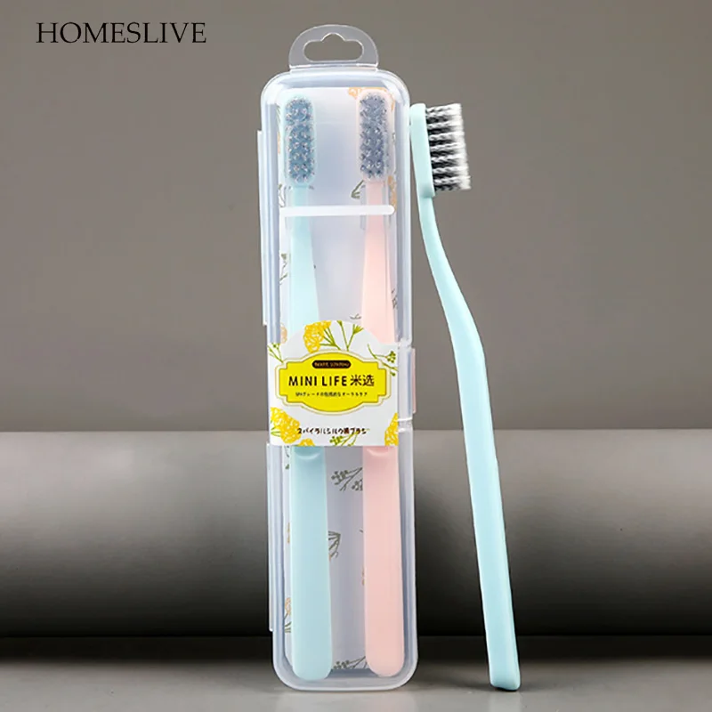 

HOMESLIVE 6PCS Toothbrush Dental Beauty Health Accessories For Teeth Whitening Instrument Tongue Scraper Free Shipping Products