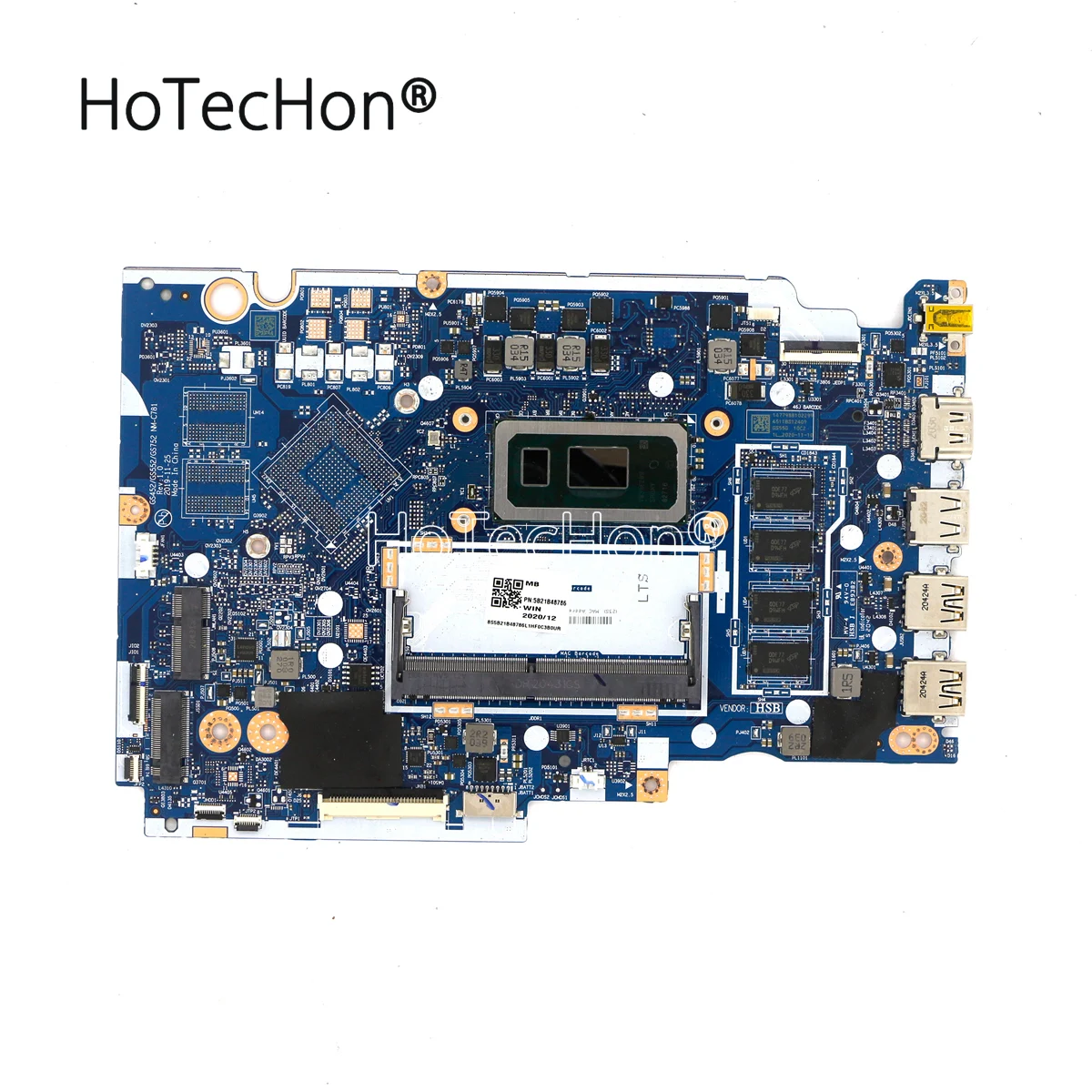 5B21B48786-материнская плата для ноутбука UMA NM-C781 w/ i5-10210U для Lenovo Ideapad 3-15IML05 (81WR)
5B21B48786-материнская плата для ноутбука UMA NM-C781 w/ i5-10210U для Lenovo Ideapad 3-15IML05 (81WR)