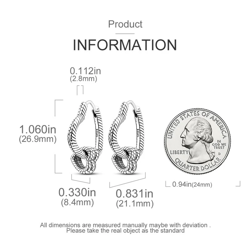 New Earrings 100% Genuine 925 Sterling Silver Women Hoop Earring Women's Wedding Engagement Girlfriend Wife Birthday Gift 84 Mallzona S529e701a272f40a29cd71eb006ef81f4w New Earrings 100% Genuine 925 Sterling Silver Women Hoop Earring Women's Wedding Engagement Girlfriend Wife Birthday Gift Mallzona