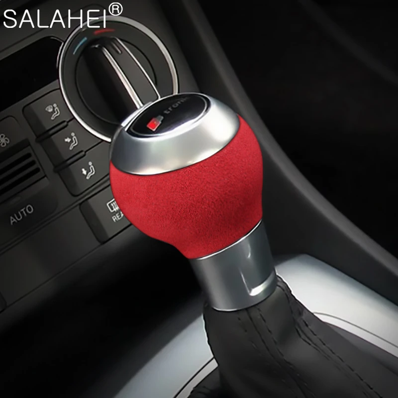 Car Gear Shift Knob Collars Trim Stick Head High Grade Suede Case Cover For Audi A3 Q3 TTPS RSQ3 RS3 RS4 RS5 RS6 RS7 Accessories
Car Gear Shift Knob Collars Trim Stick Head High Grade Suede Case Cover For Audi A3 Q3 TTPS RSQ3 RS3 RS4 RS5 RS6 RS7 Accessories