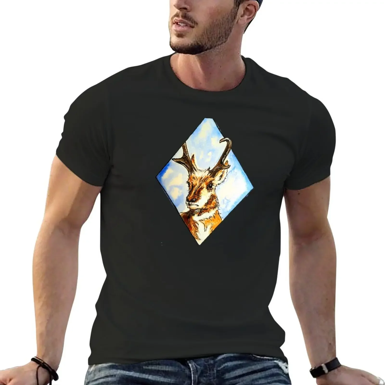 Antelope T-Shirt cute clothes animal prinfor boys boys animal print shirt black t shirts for men
Antelope T-Shirt cute clothes animal prinfor boys boys animal print shirt black t shirts for men
