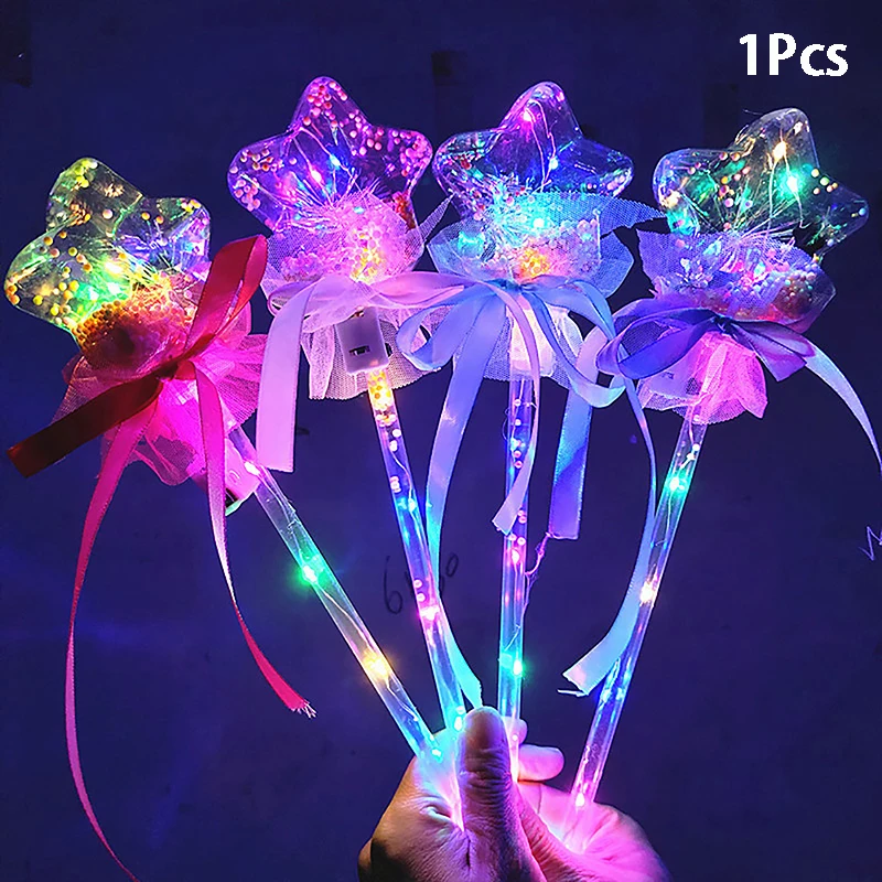 1pc Children's Colourful Glowing Wand Toy Twinkling Heart Star Butterfly Eagle Bobble Ball Magic Wand Fairy Wand Play Toy
1pc Children's Colourful Glowing Wand Toy Twinkling Heart Star Butterfly Eagle Bobble Ball Magic Wand Fairy Wand Play Toy