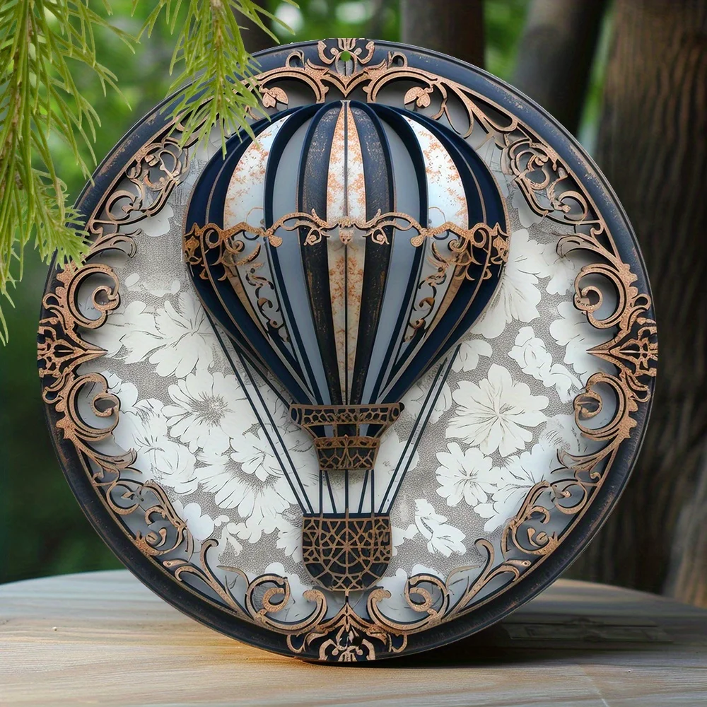 Spring circular aluminum sign living room Thanksgiving circular sign decoration gift hot air balloon theme decoration
Spring circular aluminum sign living room Thanksgiving circular sign decoration gift hot air balloon theme decoration