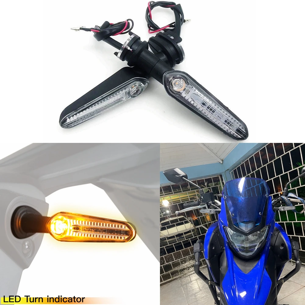 2PCS Flasher Motorcycle LED Turn Signal Light For YAMAHA YZF R1 R3 R7 R15 R25 FZ6 FZ07 FZ8 FZ16 FZ25 MT03 MT07 MT09
2PCS Flasher Motorcycle LED Turn Signal Light For YAMAHA YZF R1 R3 R7 R15 R25 FZ6 FZ07 FZ8 FZ16 FZ25 MT03 MT07 MT09