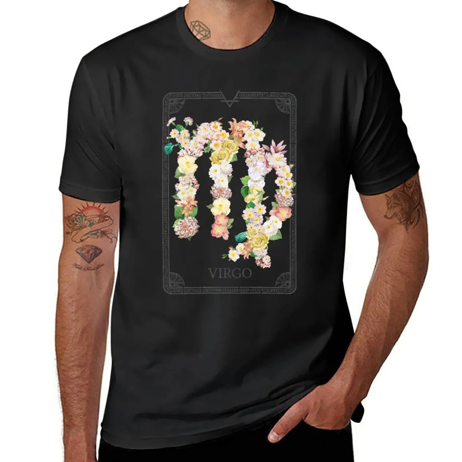New Floral Zodiac Sign: Virgo T-Shirt Oversized t-shirt vintage t shirt Short t-shirt plain black t shirts men
New Floral Zodiac Sign: Virgo T-Shirt Oversized t-shirt vintage t shirt Short t-shirt plain black t shirts men