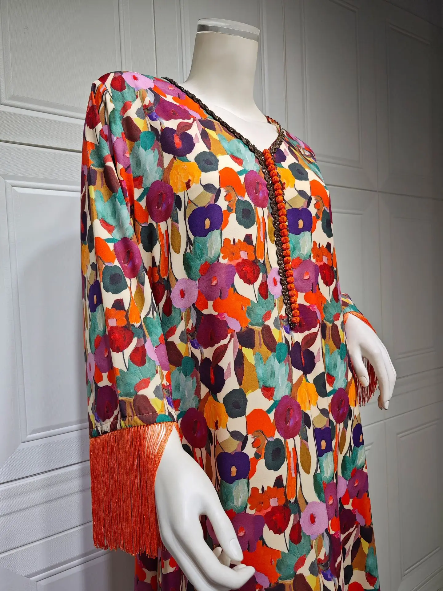 عيد مسلم شرابة فستان عبايات للنساء الماس جلابية المغرب فساتين الحفلات دبي عباية قفطان إسلام فيستدوس رداء عربي طويل عيد مسلم شرابة فستان عبايات للنساء الماس جلابية المغرب فساتين الحفلات دبي عباية قفطان إسلام فيستدوس رداء عربي طويل