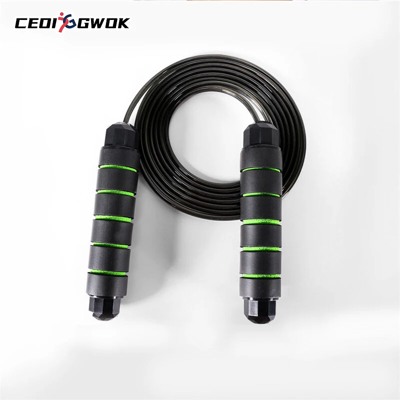 CEOI GWOK Jump Rope with Ball Bearings Rapid Speed Jump Rope Cable Memory Foam Handles Ideal for Aerobic Exercise Like Speed
CEOI GWOK Jump Rope with Ball Bearings Rapid Speed Jump Rope Cable Memory Foam Handles Ideal for Aerobic Exercise Like Speed