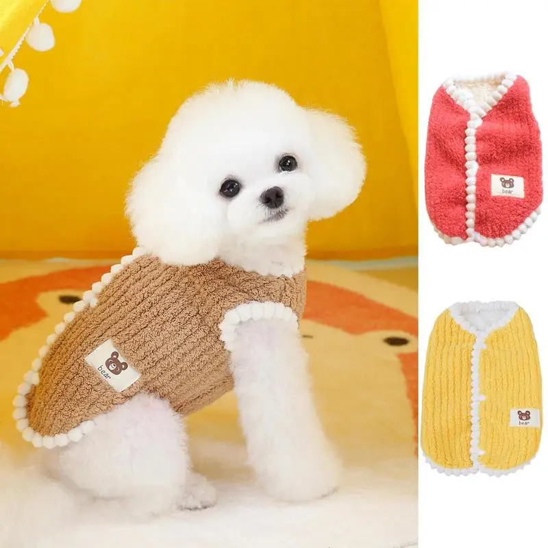 Small Dog Winter Coat Coat Pet Clothes Puppy Coats Windproof Sleeveless Dog Jacket Vest Winter Dog Clothes pet accesserios
Small Dog Winter Coat Coat Pet Clothes Puppy Coats Windproof Sleeveless Dog Jacket Vest Winter Dog Clothes pet accesserios